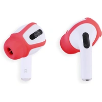 ACOUS Design Purest Pro Earbuds Covers Powder Red