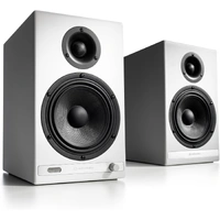 Audioengine HD6 Premium Powered Wireless Bookshelf Speakers Pair White