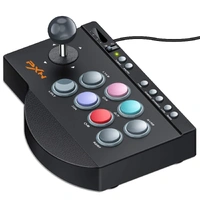 PXN Multi-Platform Arcade Fight Stick Switch 1 2 PS4 Xbox Series X S PC Turbo Macro Mode Joystick Switch