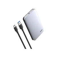 UGreen 2.5inch SATA External Hard Drive Enclosure 6Gbps USB-C 3.1 Gen 2 UASP Enhanced