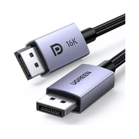 UGREEN DisplayPort 2.1 Cable 3.3FT 40Gbps 16K 30Hz 8K 240Hz HDR FreeSync G-Sync VESA Certified