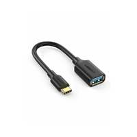 UGREEN USB-C Male to USB 3.0 A Female OTG Cable 15cm Black