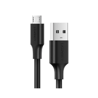 UGreen Micro USB to USB 2.0 A Male Cable 2M 480Mbps 2A Charging Black