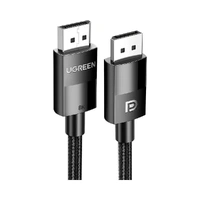 UGREEN 80390 DisplayPort 1.4 Male to Male Braided Cable 1m – 8K 4K 2K Dynamic HDR HDCP 2.2