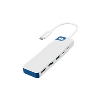 HyperDrive Flex 5 Multiport USB-C Hub Blue White