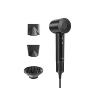 Laifen Swift Special High Speed Hair Dryer Matte Black 110000 RPM with 3 Styling Nozzles