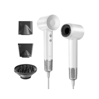 Laifen Swift Special High Speed Hair Dryer Pearl White 110000 RPM with 3 Styling Nozzles