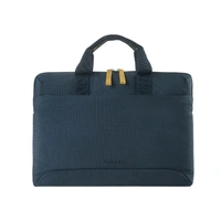 Tucano Smilza Super Slim Laptop Bag Blue for 14 Inch Laptops and MacBook Pro with Strap and Pocket