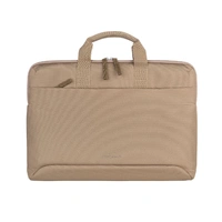 Tucano Smilza Super Slim Laptop Bag Beige Fits 15.6 Inch Laptops Lightweight Durable Eco