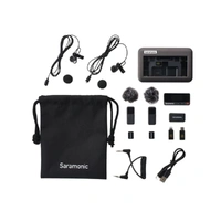 Saramonic Air Dual Wireless Microphone System for Camera Phone USB C Lightning