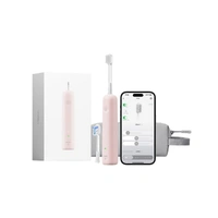 Laifen Wave SE Electric Toothbrush with Soft and Clean Brush Heads and Travel Bag Pink