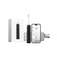 Laifen Wave SE Electric Toothbrush with Soft and Clean Brush Heads and Travel Bag Black
