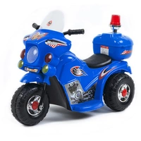 Lenoxx 3 Wheel Electric Ride On Children's Motorcycle - Blue 90313BLUE