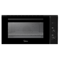 Midea 90cm Built In Oven 9 Function Black Digital Timer 93M90D0-E110000