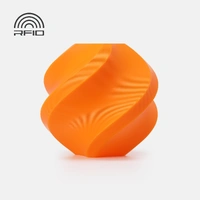 Bambu Lab Filament PLA Basic Pumpkin Orange 10301 1.75mm 1KG with Spool A00-A01-1.75-1000-SPL-FL