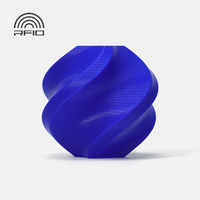 Bambu Lab Filament PLA Basic Blue 10601 1.75mm 1KG with Spool A00-B09-1.75-1000-SPL-FL