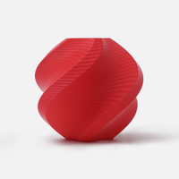 Bambu Lab 10 Pack Filament PLA Matte Scarlet Red 11200 1.75mm 1KG with Spool A01R11.751000SPL10PK
