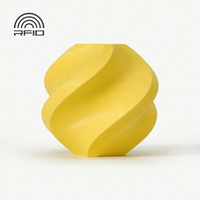 Bambu Lab 10 Pack Filament PLA Matte Lemon Yellow 11400 1.75mm 1KG with Spool A01Y21.751000SPL10PK