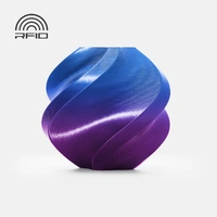 Bambu Lab Filament PLA Silk Multi-Colour Aurora Purple 13909 1.75mm 1KG with Spool A05-M4-1.75-1000-SPL