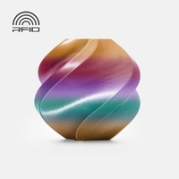 Bambu Lab Filament PLA Silk Multi-Colour Dawn Radiance 13912 1.75mm 1KG with Spool A05-M8-1.75-1000-SPL
