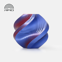 Bambu Lab Filament PLA Silk Multi-Colour Midnight Blaze 13902 1.75mm 1KG Spool A05-T2-1.75-1000-SPL
