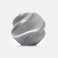 Bambu Lab Filament PLA Silk+ Silver 13109 1.75mm 1KG with Spool A06D11.751000SPL