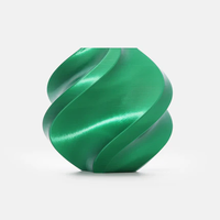 Bambu Lab Filament PLA Silk+ Candy Green 13506 1.75mm 1KG with Spool A06G01.751000SPL