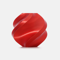 Bambu Lab Filament PLA Silk+ Candy Red 13205 1.75mm 1KG with Spool A06R01.751000SPL