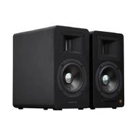 Airpulse A100 Wireless Active Bookshelf Speakers Matte Black
