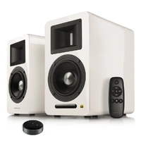 Airpulse A100 Wireless Active Bookshelf Speakers White