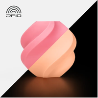 Bambu Lab Filament PLA Glow Glow Pink 15200 1.75mm 1KG with Spool *Print Caution* A12R01.751000SPL