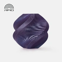 Bambu Lab Filament PLA Galaxy Purple 13602 1.75mm 1KG with Spool A15-B0-1.75-1000-SPL
