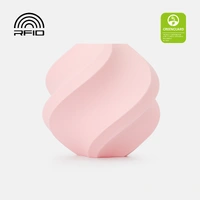 Bambu Lab Filament PLA Pure Milky Pink 17200 1.75mm 1KG with Spool A19-P00-1.75-1000-SPL