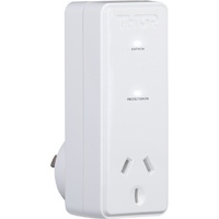 THOR A SERIES 1 OUTLET POWER FILTER - FORWARD FACING FIREPROOF MOV, FIRE RETARDANT HOUSING, BUZZER