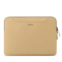 Tomtoc Light-A21 13.5-inch Dual-Colour Slim Laptop Handbag - Khaki A21D3B1