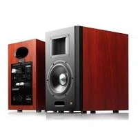 Airpulse A300Pro Dual Active Home Studio Wireless Speakers Cherry Wood