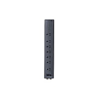 THOR ALPHA 7 OUTLET POWER FILTER - FIREPROOF MOV, FIRE RETARDANT HOUSING, F Type 1 In: 1 Out