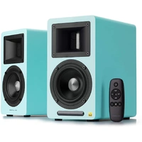 Airpulse A80 Wireless Active Bookshelf Speakers Blue