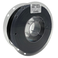 3D Meta ABS+ Black 1KG Spool ABS-BLACK