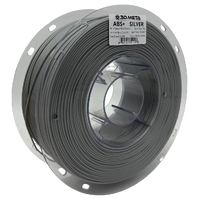 3D Meta ABS+ Silver 1KG Spool ABS-SILVER