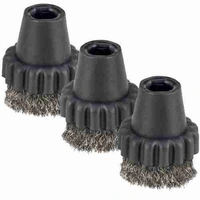 Euroflex Stainless steel brush (3pk)- suitable for models Vapour-M4S (SC1m1), Vapour-M6 (SC60R), Vapour-M6S