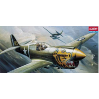 Academy 1/72 P-40E Warhawk Plastic Model Kit *Aus Decals* [12468]