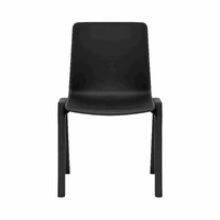 Academy Stacking Chair - Black ACADCHA-BK