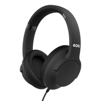 Moki USB-C Connect Headphones + Inline Microphone & Control - Black ACC-HPCOBK