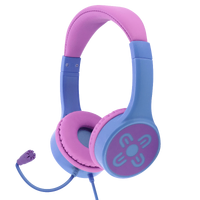 Moki ChatZone Headphones + Boom Microphone - Pink/Purple ACC-HPCZPP