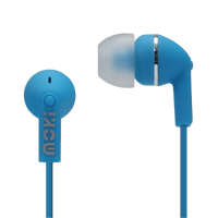 Moki Dots Noise Isolation Earbuds - Blue ACC-HPDOTB