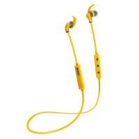 Moki Hybrid Wireless Earphones Yellow ACC-HPHBDY