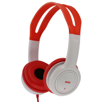 Moki Volume Limited Headphones for Kids - Red ACC-HPKR