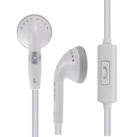 Moki Stereo Earphones + Microphone - White ACC-HPMCMW