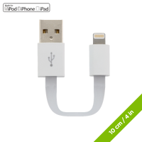 Moki Pocket Lightning SynCharge Cable (MFi Licenced) - 10cm ACC-MUSBLCAPO
